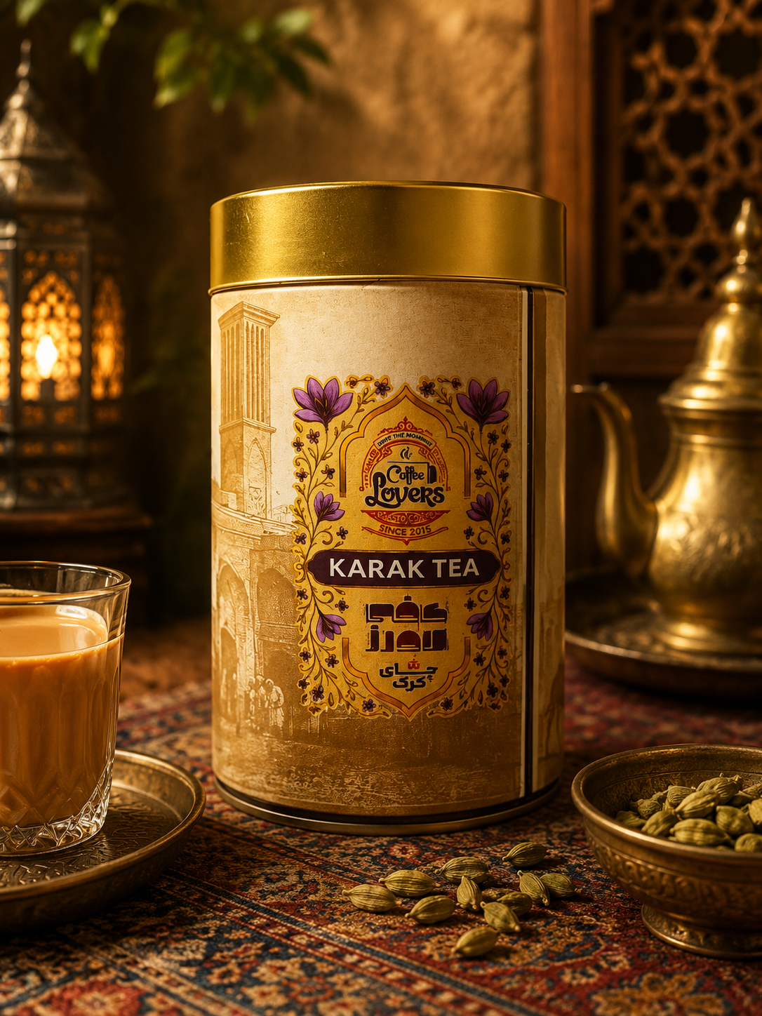 چای کرک قوطی